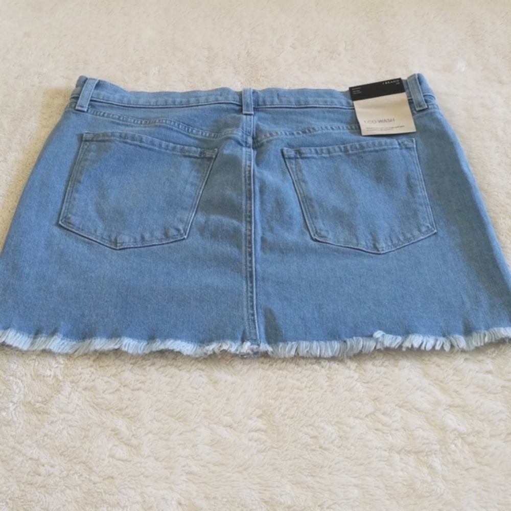 J Brand "Bonny" Raw Hem Mini Skirt - NWT - Picture 14 of 16